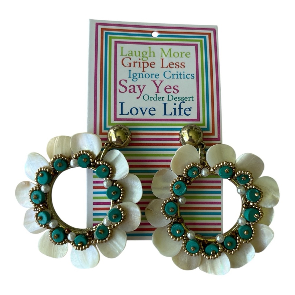 NWT Gretchen Scott “Turquoise Treat” Earrings
